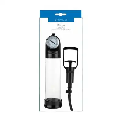 Pompka- Me You Us Piston Pump Clear/Black