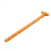 Kiotos - Deep L. Piekielnie długie złote dildo 60 cm. 3 cm średnicy 