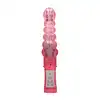 Shots Toys - Rotating Bubbles. Rotacyjny wibrator ze stymulacją łechtaczki. Teksturowany 