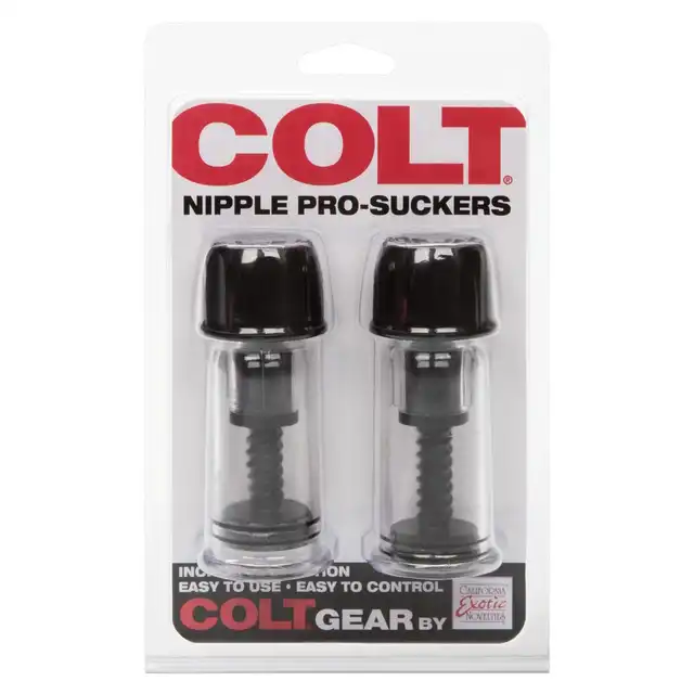 Colt - Niple Pro Suckers. Przyssawki do sutków. Mocny efekt. 