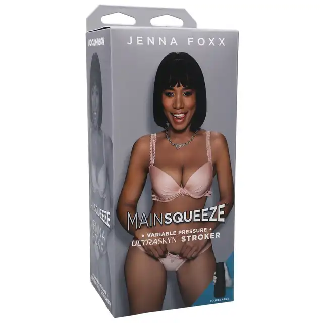 MainSqueeze - Jenna Foxx. Masturbator o realistycznym odlewie. Ekstra miękki materiał 