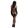 Le Desir - Long - Sleeved Net Mini Dress - ultraseksowna mini sukienka