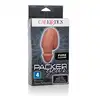 Calexotics - Packer Gear Brown. Paker/wypełniacz o realistycznym kształcie. 10,25 cm
