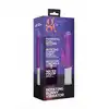 GC - Rotating Beetle Vibrator Purple. Silikonowy wibrator z 2 silniczkami, mocne doznania 