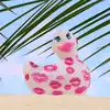 Big Teaze Toys - I Rub My Duckie 2.0 Romance White &amp; Pink. Wibrator incognito w kształcie kaczuszki. 7 trybów wibracji
