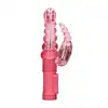 Shots Toys - Rotating Bubbles. Rotacyjny wibrator ze stymulacją łechtaczki. Teksturowany 
