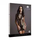 Le Desir - Mini  Dress Opaque Shape S/L - zniewalająca sukienka z siateczki