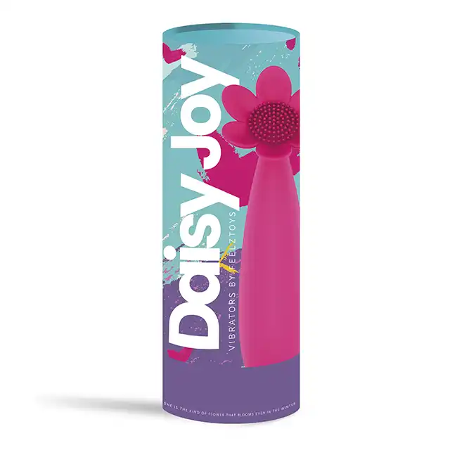 Feelztoys - Daisy Joy Pink. Wibrujący silikonowy kwiatek. 20 cichych programów. Przepiękny!