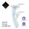 Feelztoys - Lea Rabbit Vibrator - wibrator do stymulacji punktu G i łechtaczki w ślicznym niebieskim kolorze