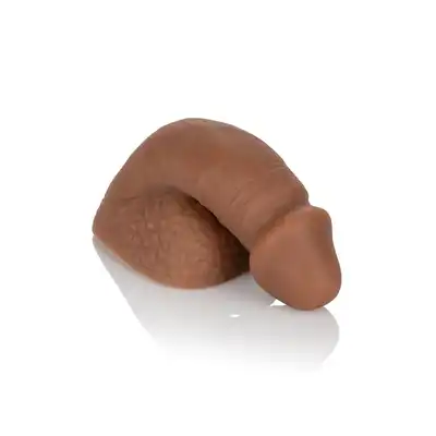 Calexotics - Packer Gear Brown. Paker/wypełniacz o realistycznym kształcie. 10,25 cm