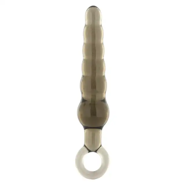 Seven Creations - Anal Stick. Przeźroczysty plug analny z wygodnym uchwytem 