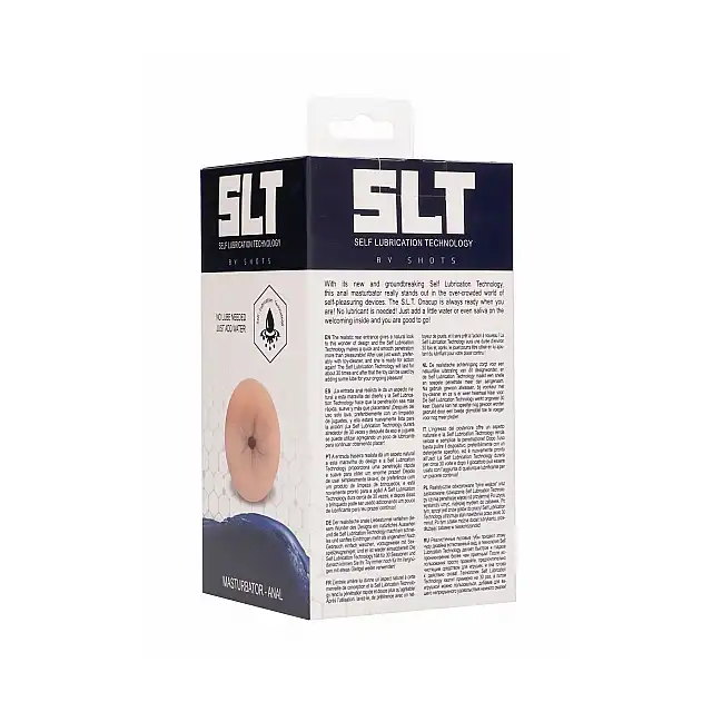 SLT - Self Lubrication Anal. Masturbator z funkcją samonawilżania w kształcie anusa!