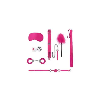 Ouch! - Introductory Bondage Kit #6 - Pink- 7-częściowy zestaw do BDSM. Ostatnia sztuka!