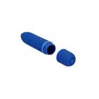 Shots Toys - Power Bullet Blue. Mini wibrator 10 trybów. Modny ciemnoniebieski kolor 