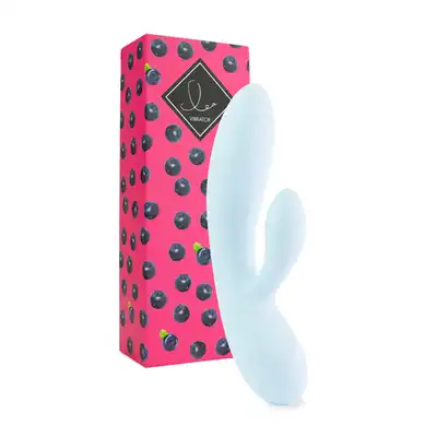 Feelztoys - Lea Rabbit Vibrator - wibrator do stymulacji punktu G i łechtaczki w ślicznym niebieskim kolorze