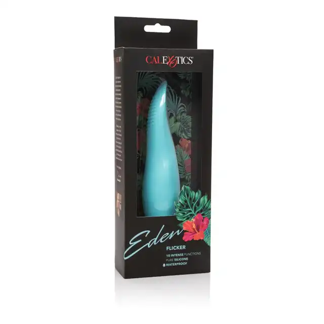 Calexotics - Eden Flicker. Silikonowy wibrator o unikalnym kształcie 