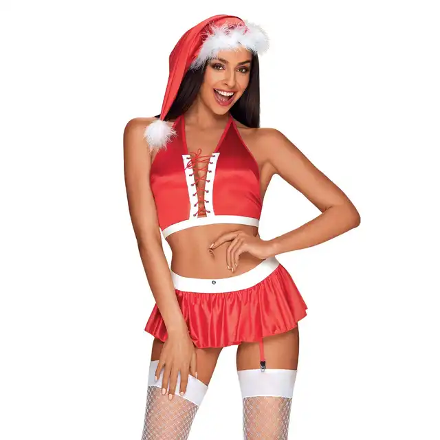Obsessive - Mr Claus L/XL - figlarny kostium mikołaja dla niego. 