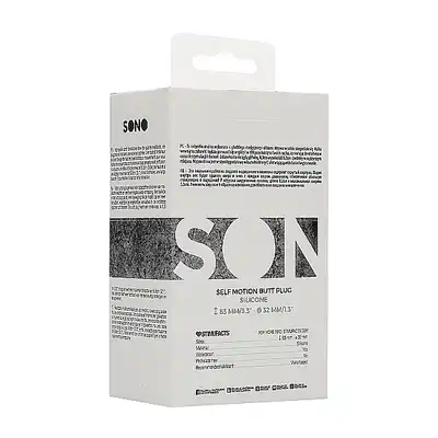 N0. 91 - Self Penetrating Butt Plug - Black