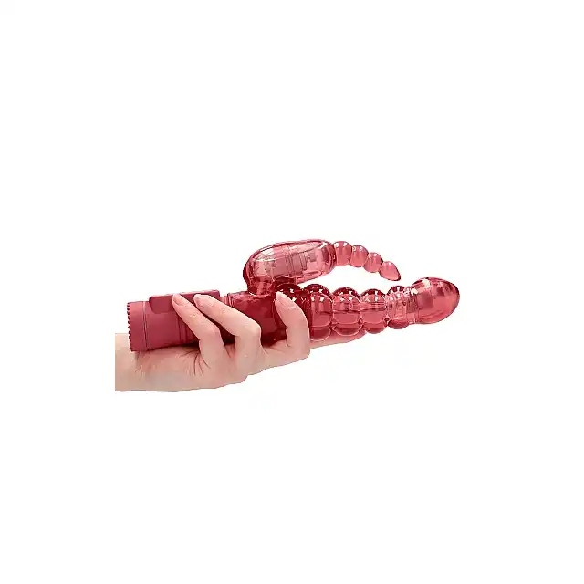 Shots Toys - Rotating Bubbles. Rotacyjny wibrator z `bąbelkami`. Stymulacja łechtaczki 