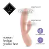 Feelztoys - Lea Rabbit Vibrator Citrus - wibrator do stymulacji punktu G i łechtaczki w ślicznym pomarańczowym kolorze
