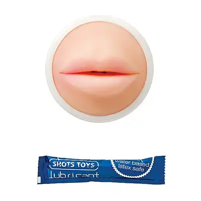 Shots Toys - Easy Rider Cold Mouth. Kubeczkowy masturbator chłodzący w kształcie ust. Mega Sale!