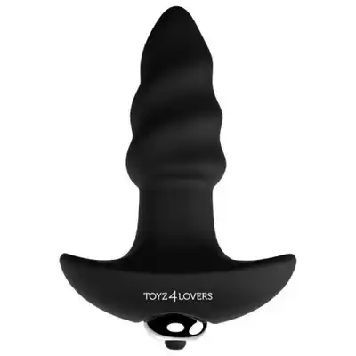Elys - Anal Bow Screw. Silikonowy wibrujący stymulator prostaty. Super tekstura 