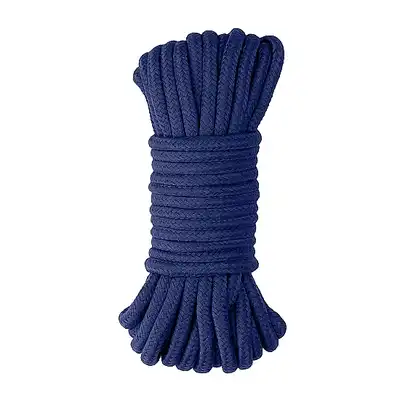 Ouch! - Sailor Bondage Rope 10 m. Lina do wiązania w kolorze niebieskim. Efektowny motyw marynarski 
