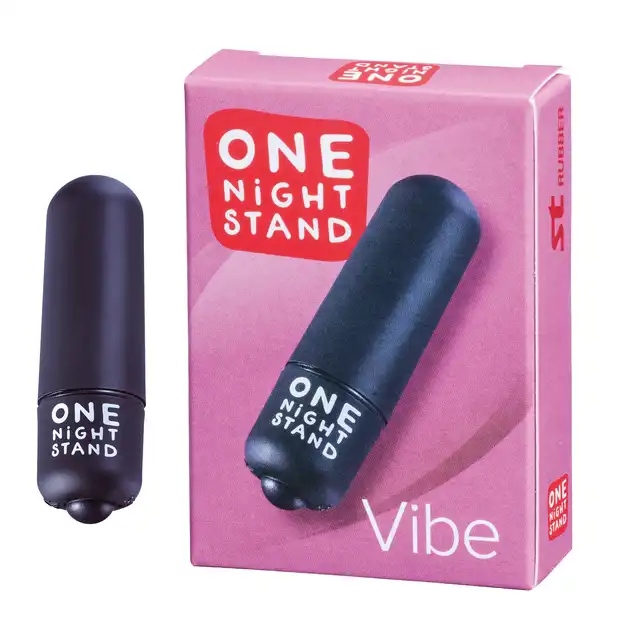 One Night Stand - Black Vibe. Czarny mini pocisk. Dyskretny, mocny, mobilny.