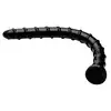 Hosed - Swirl Hose 46 cm Black Dildo. Mega długie giętkie dildo z przyssawką. Extra stymulacja.