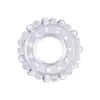 LoveToy - Power Plus Flexible Cock Ring - silikonowy, przezroczysty ring na penisa, dłuższa erekcja, niesamowita przyjemność 