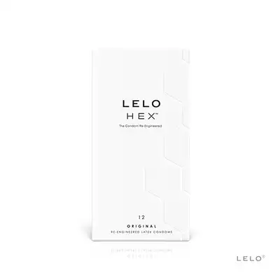 Lelo - Hex Condoms Respect 12 Pack. Zestaw ekskluzywnych prezerwatyw