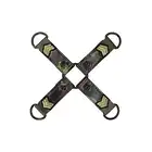 Ouch! -  Hogtie Connector Army Green. Uprząż do wiązania moro w stylu armii. Premium design. Ostatnia sztuka!