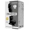 Silexd - Thermo Reactive black 7" - wyjątkowe dildo o podwójnej gęstości. Przyjemność gwarantowana!
