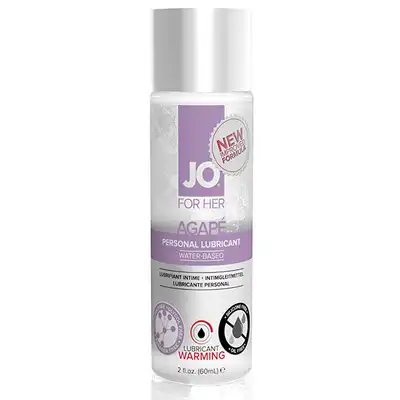 System Jo - For Her Agape Warming 60 ml. Rozgrzewający żel dla szczególnie wrażliwych kobiet. Mega jakość. Mega Sale!