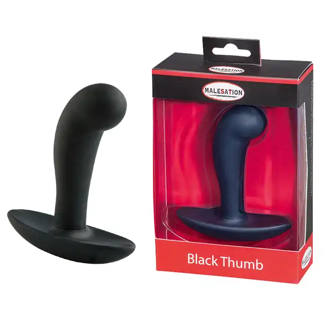 Malesation - Black Thumb - wtyczka analna o oryginalnym kształcie. Przyjemność gwarantowana