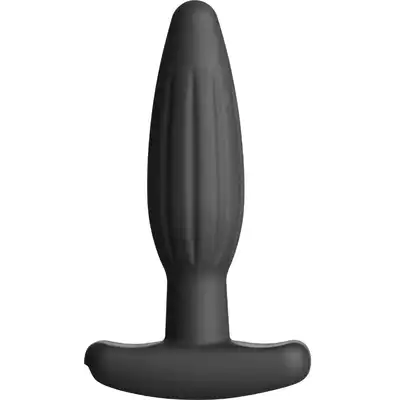 ElectraStim - Rocker Plug Black S. Korek z elektrostymulacją. Medyczny silikon