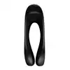 Satisfyer - Candy Cane Black - wszechstronny wibrator na palec. Stymulacja wielu miejsc erogennych