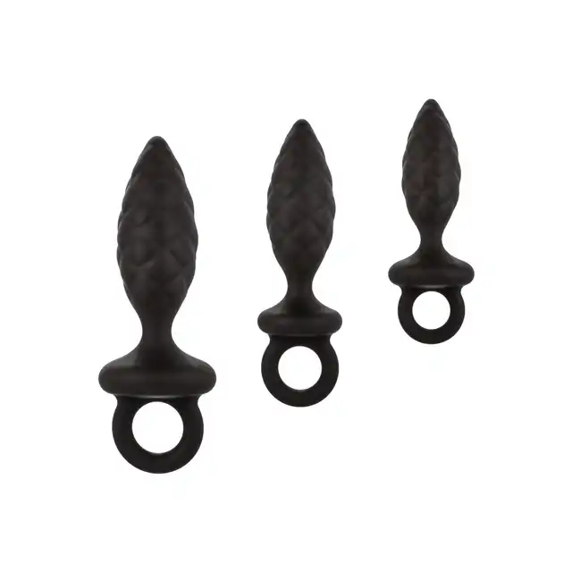 Calexotics - Anal Probe Kit. Zestaw treningowy korków analnych o ciekawych teksturach