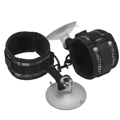 Steamy Shades - Suction Cuffs. Eleganckie kajdanki z mocnymi, rewolucyjnymi przyssawkami. 