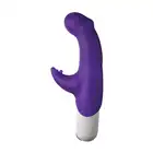 Stoys - Ashley Silicone Vibrator. Fioletowy wibrator do stymulacji punktu G i łechtaczki. Mega Sale!