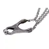 Master Series - Affix Triple Chain Nipple Clamps. Efektowne masywne klamerki na sutki z potrójnym łańcuszkiem