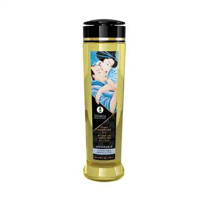  Shunga - Coconut Thrills 240 ml. Kokosowo zmysłowy olejek do masażu 