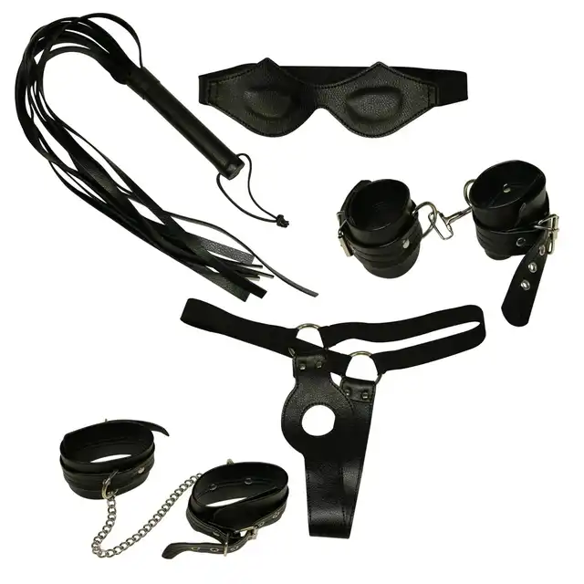 Bad Kitty - Bondage Set. 5- cześciowy zestaw do BDSM. 