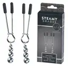 Steamy Shades - Tweezer Nipple - erotyczne klamerki na sutki z opcją zwiększania ucisku