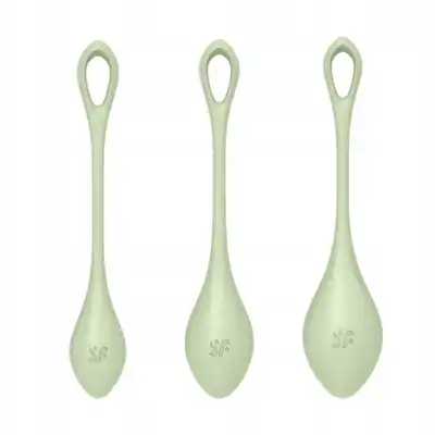 Satisfyer - Yoni Power 2 Kegel Balls - zestaw kulek gejszy. Idealne do ćwiczeń mięśni Kegla.
