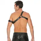 Ouch! - Gladiator Harness - Męski mega harnes. One Size - Czarna.  Fetish Brand of the Year 