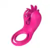 Elys - Mind Blower USB. Podwójny ring erekcyjny z obrotowymi języczkami. Mega stymulacja 