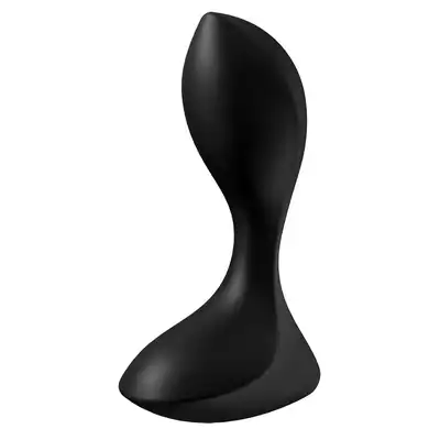 Satisfyer - Backdoor Lover Black - 12 trybów wibracji. Stymulator prostaty ultra gładki silikon