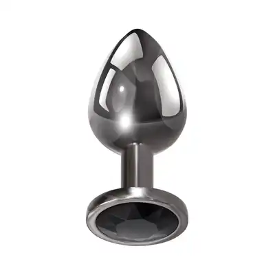 BLACK GEM ANAL PLUG MEDIUM