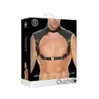Ouch! - Men Harness with Neck Collar - One Size - Czarna. Fetish Brand of the Year